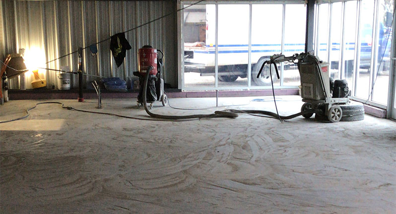 Concrete Floor Stripping